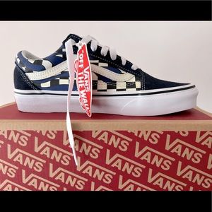 Vans Brand New Checker Flame Navy